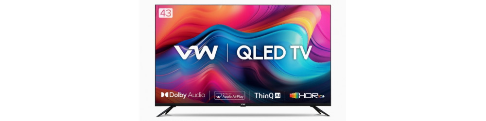 Television: VW  (43 inches) Rs.20899 to Rs.21999